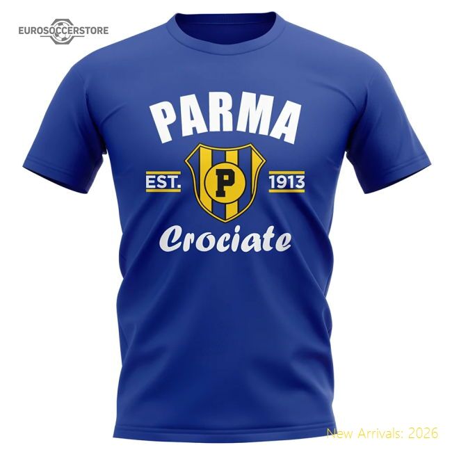 Popular Best-Selling Parma Established Football T-Shirt (Blue)