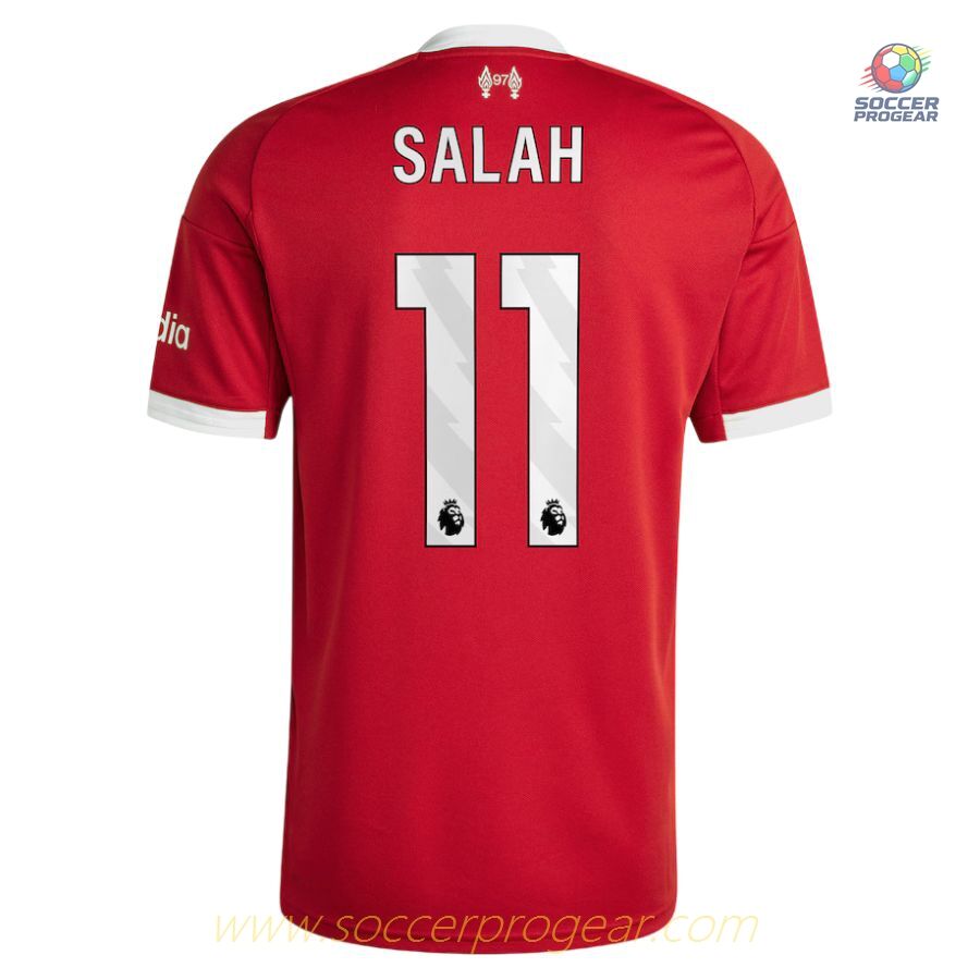 Liverpool Home Child Kit Shirt 2025/26 Collection Salah