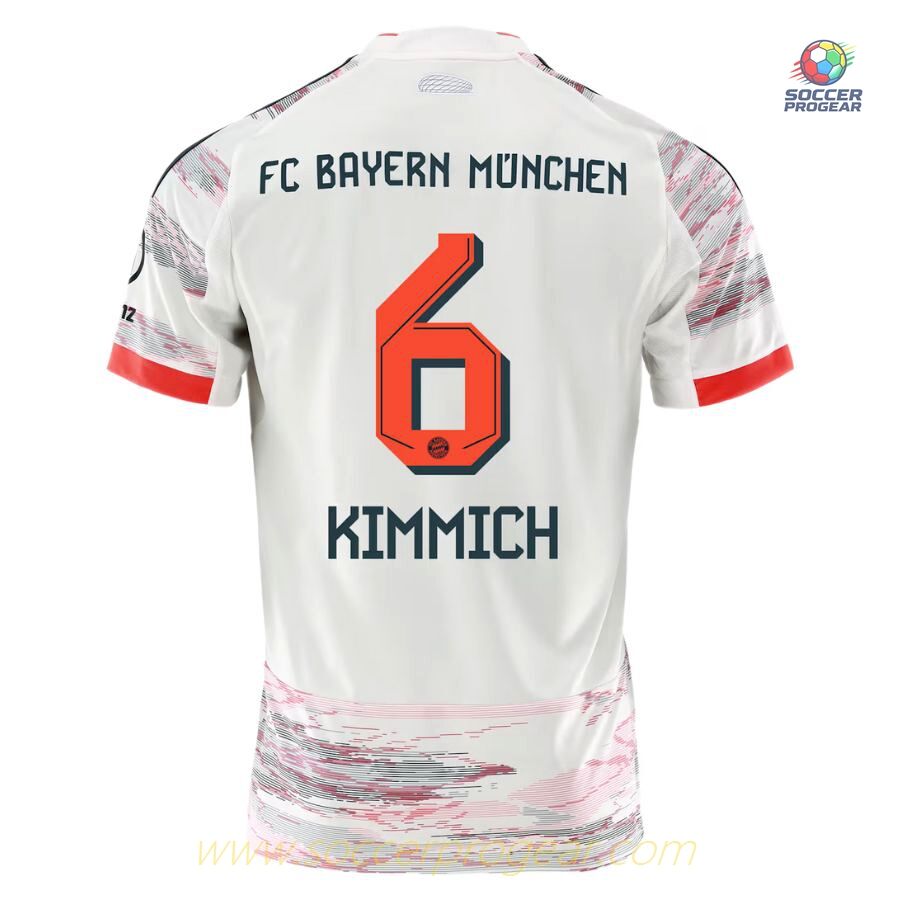 Bayern Munich Away Football Team Shirt 2025/26 Collection Kimmich