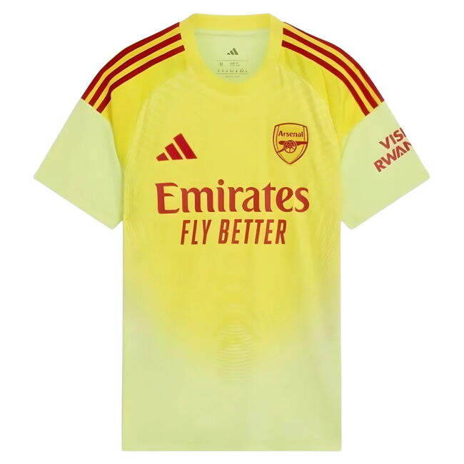 2025-2026 Arsenal Home Goalkeeper Shirt (Yellow)