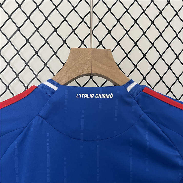 Kids Italy UEFA Euro 2024 Home Kit ShirtShorts - Official Replica