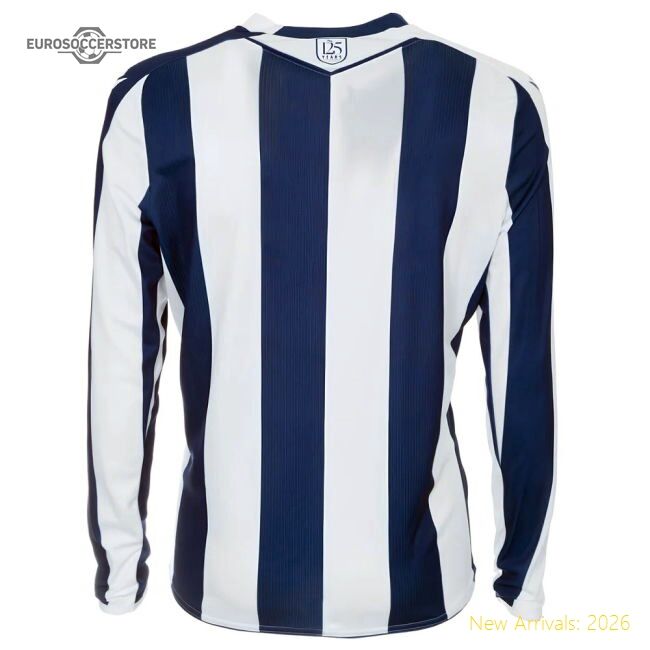 2025-2026 West Brom Wba Home Shirt Ls - Competitive Price
