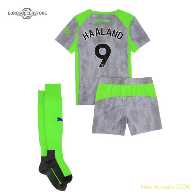 2025-2026 Barclays Premier League League Team Premium Jersey Haaland