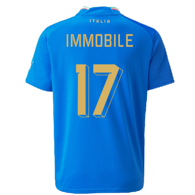 2022-2023 Italy Home Shirt for (Junior
