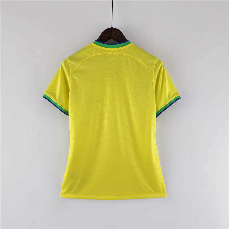 Official Quick Dry WOMEN'S BRAZIL WORLD CUP 2022 HOME SHIRT