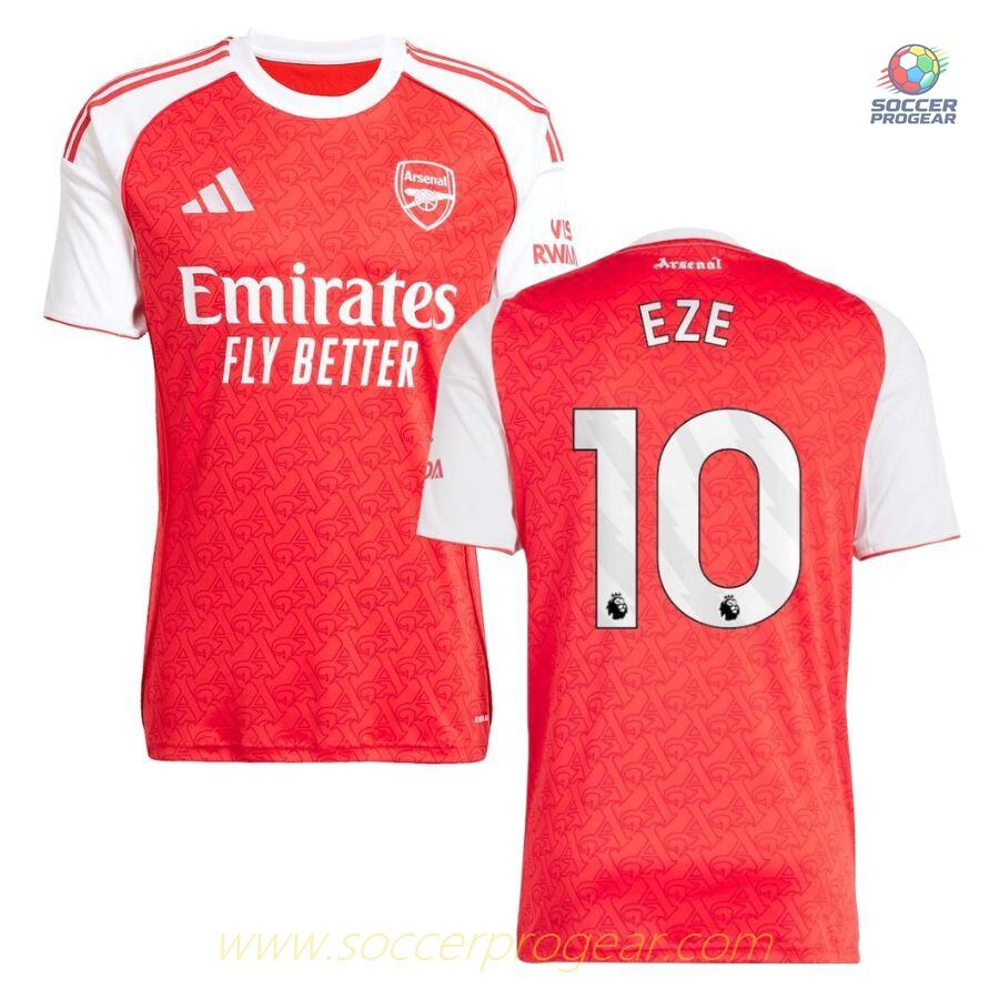 Arsenal Home Shirt 2025-2026 Season EZE