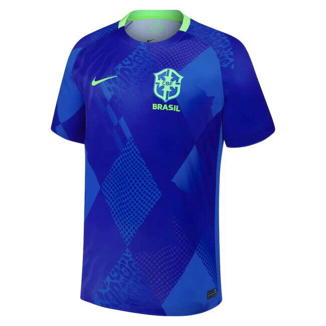 Womens Brazil National Team Sleek Away Soccer Jersey