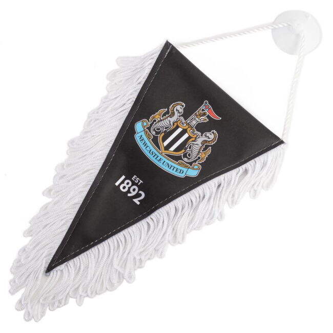 Newcastle United FC Triangular Mini Pennant (Limited Edition)