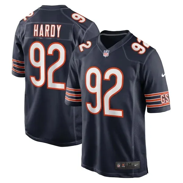 None Daniel Hardy Game Jersey - Navy | NFL Player Jersey | NFL Footbal