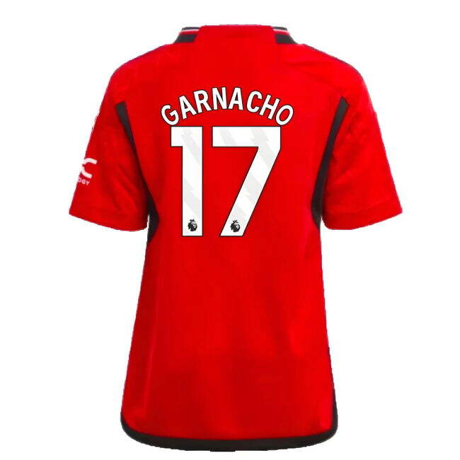 Garnacho 17 2025 Edition Man Utd Home Soccer Jersey 2023-2024