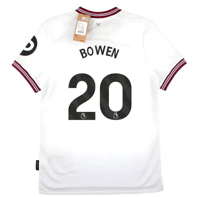 Famous 2023-2024 West Ham Away Comfortable Replica Jersey BOWEN 2#454