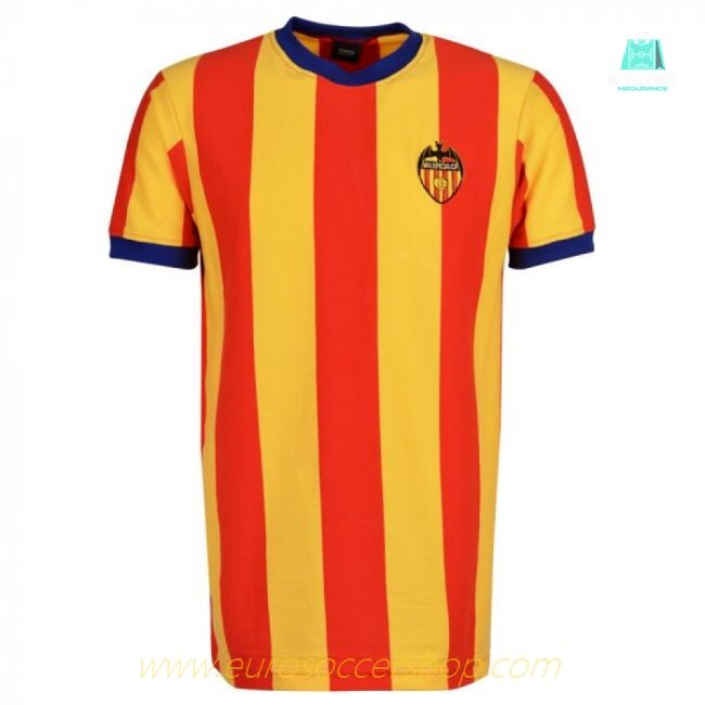 Valencia 1970s Retro Football Shirt