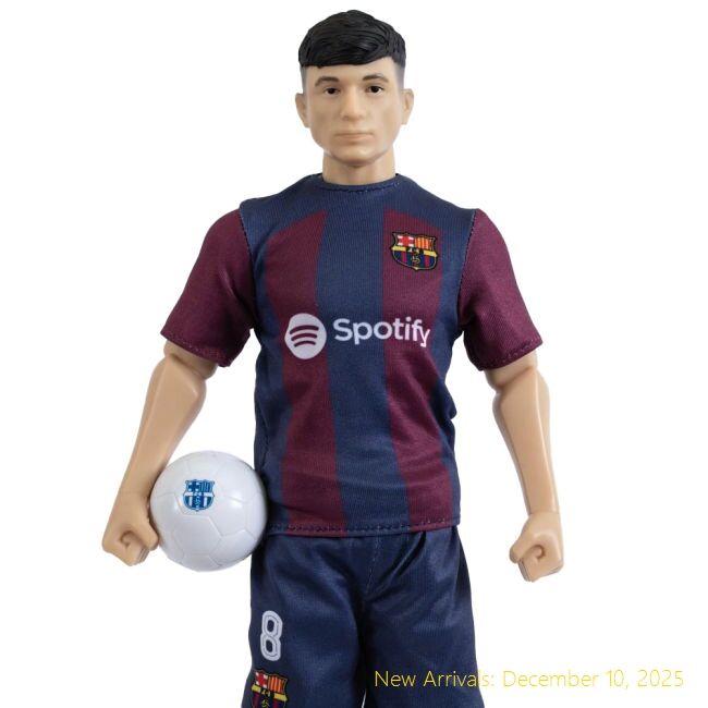Professional Barca FC Barcelona Pedri Action Figure - Economical