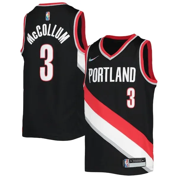 C.J. McCollum POR Swingman Jersey - trendy top-tier - Black workout