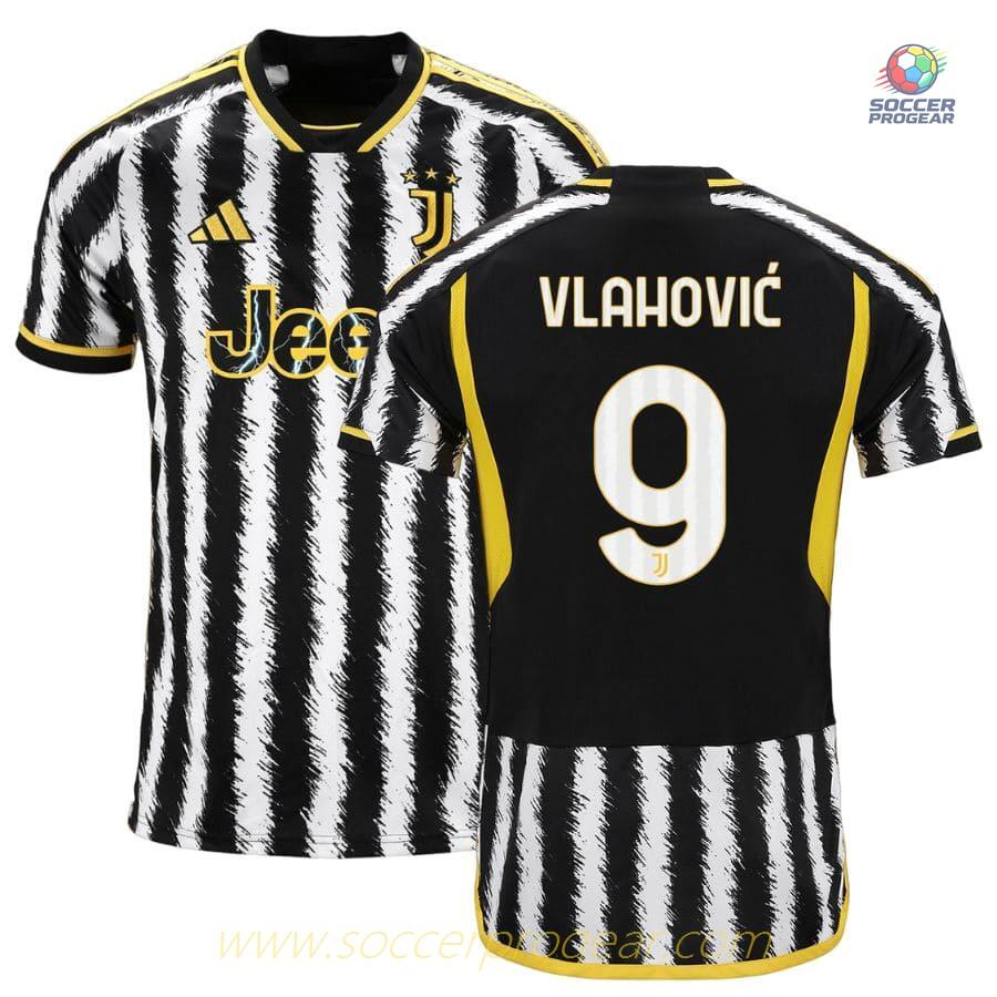 JUVENTUS Player Version HOME JERSEY 2023 2024 Vlahovic