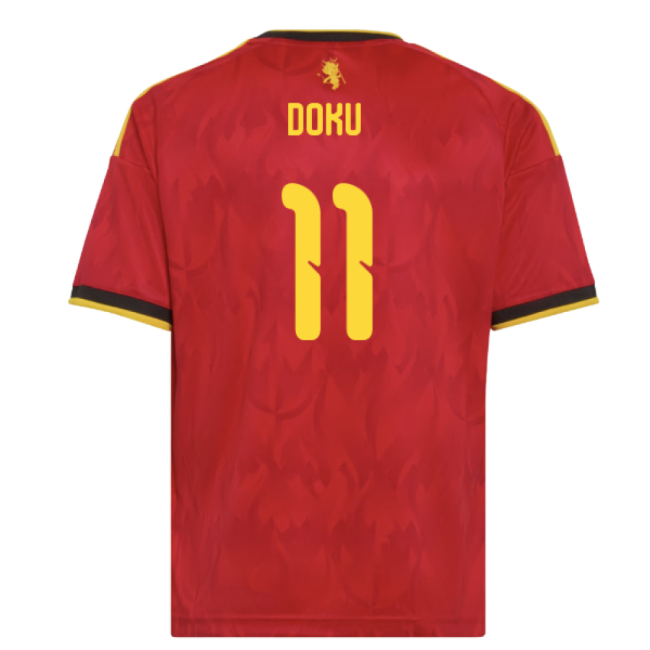 International Match Belgium 2026-2027 2026-2027 Belgium Home Shirt ...