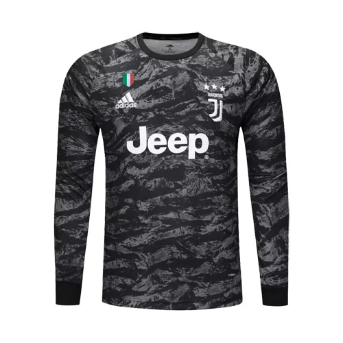 2019-20 JUVENTUS GOALKEEPER GREY LONG SLEEVE FOOTBALL JERSEY SHIRT -