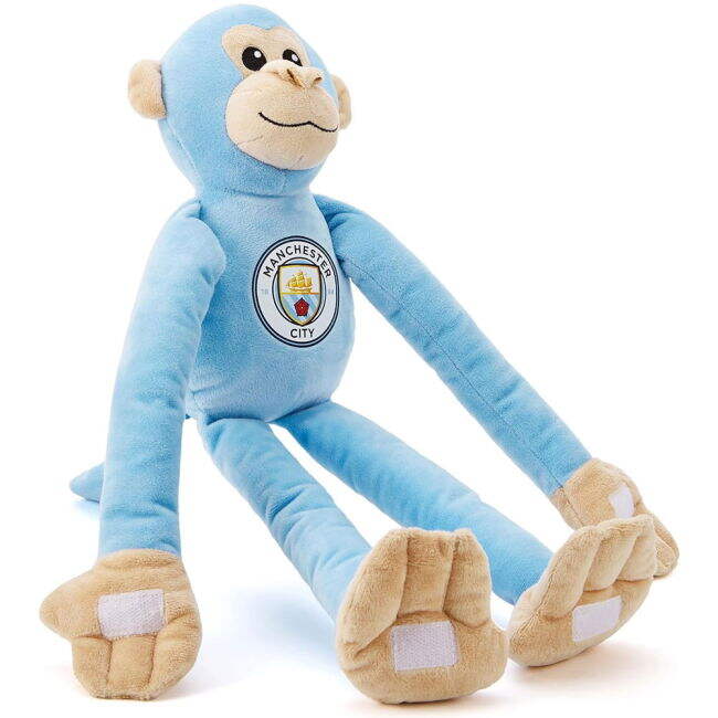 replica Manchester City FC Plush Hanging Monkey