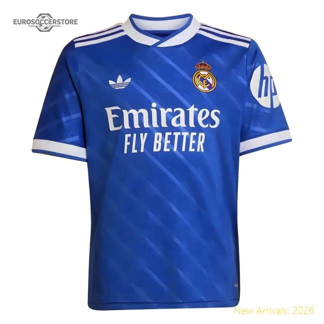 Real Madrid Elite Third Jersey Spanish League Performance Fabric