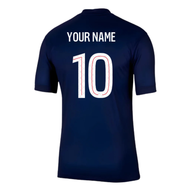 PSG Authorized 2025-2026 PSG Paris Saint Germain Home Shirt (Your N...