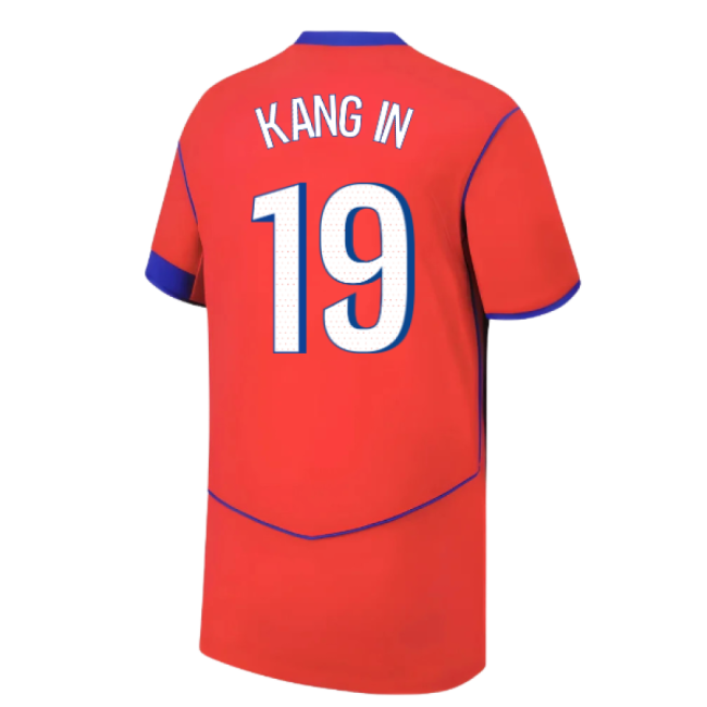 Match Quality Psg Psg Third Shirt Kids Kang In #19 2025-2026 Campa...
