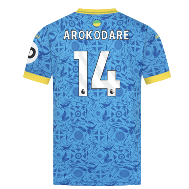 football shirt 2025-2026 Wolves Third Shirt (Arokodare 14)