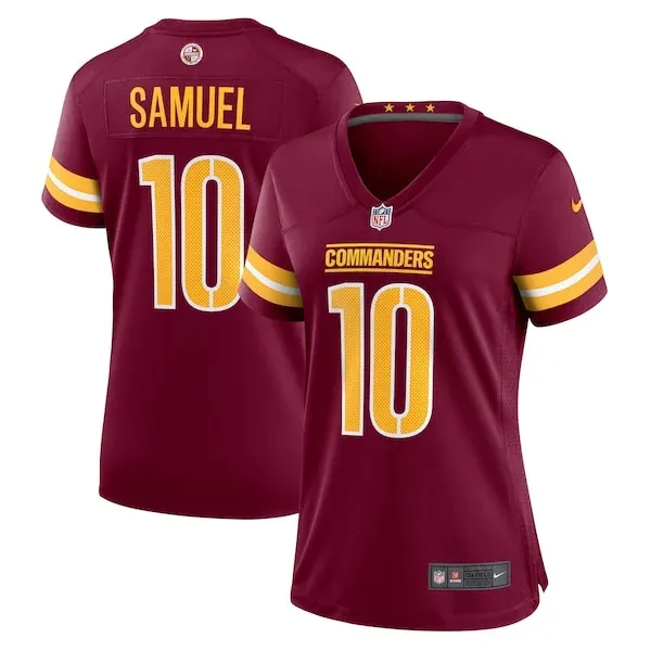None Curtis Samuel  Jersey - Burgundy | NFL Player Jersey | NFL Footba