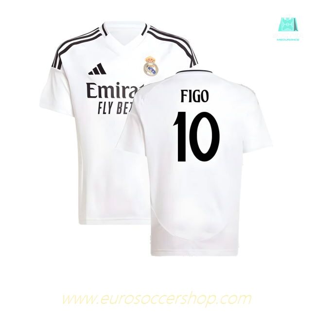 2024-2025 Real Madrid Home Shirt (Kids) (Figo 10)