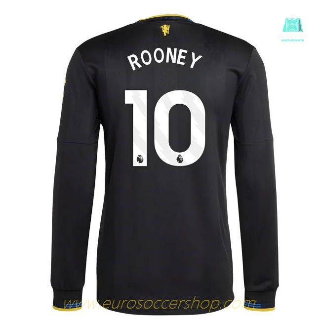 2025-2026 Man Utd Authentic Long Sleeve Third Shirt (Rooney 10)