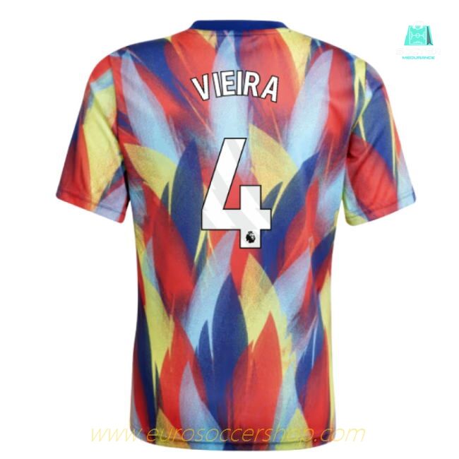 2025-2026 Arsenal Pre-Match Shirt (Victory Blue) - Kids (Vieira 4)