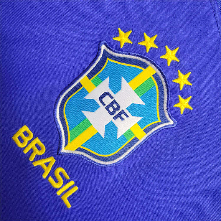 BRAZIL WORLD CUP 2022 AWAY LONG SLEEVE SHIRT - World Cup Collection