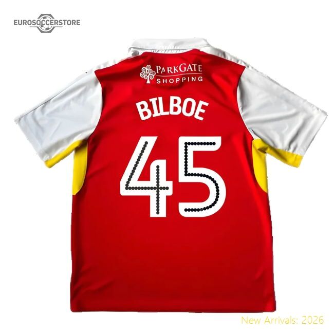 Rotherham 2016-17 Home Shirt ((good) Xl) (bilboe 45) - Authentic Design