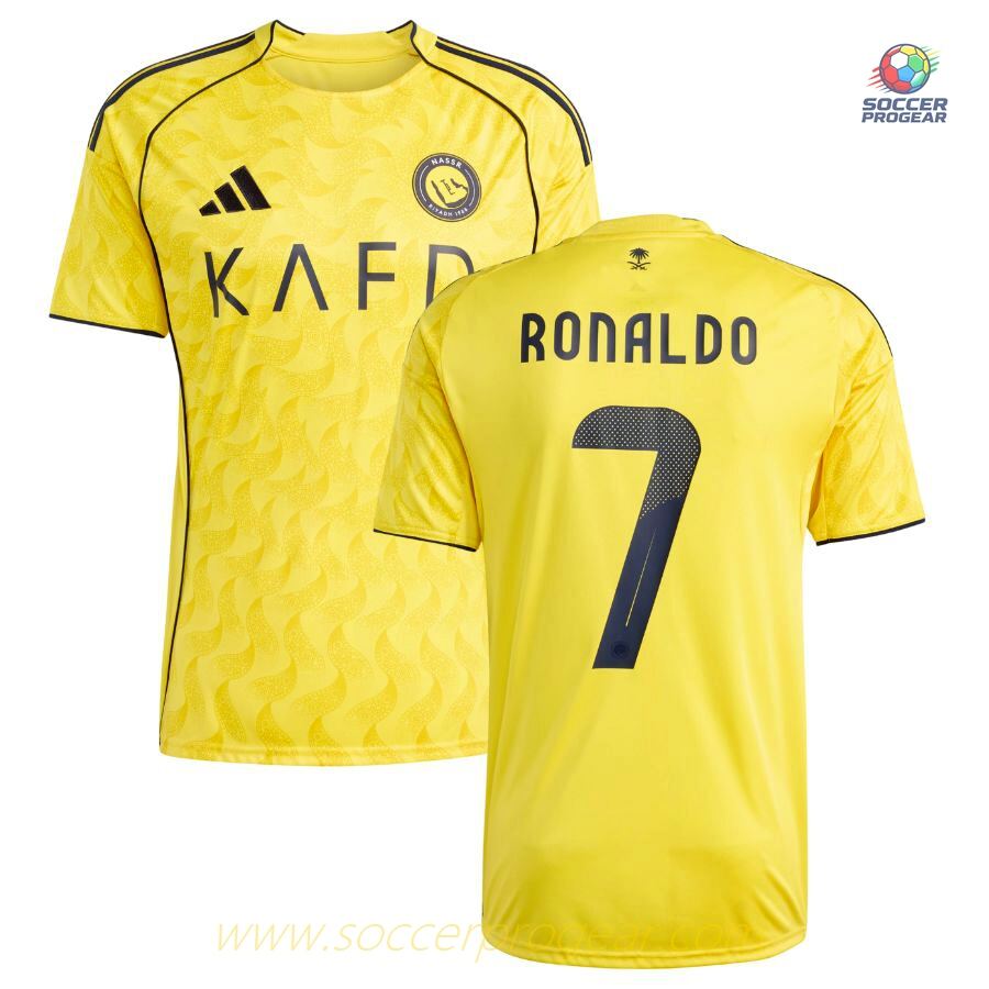 Al Nassr Home Football Jersey 2025/26 Collection Ronaldo