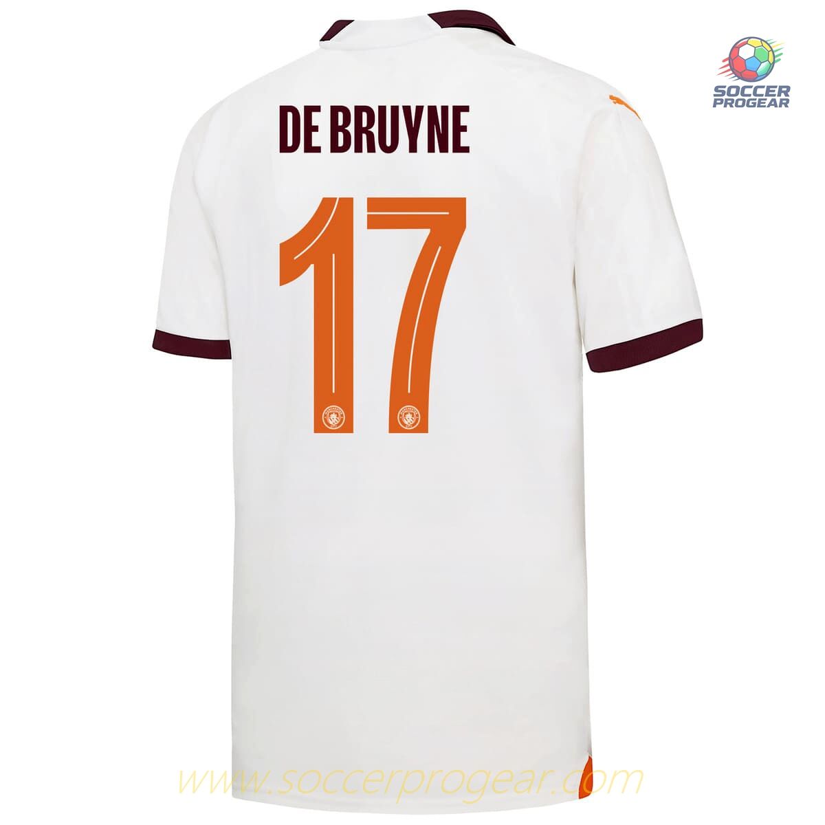 Manchester City Away Child Kit Shirt 2023 2024 De Bruyne