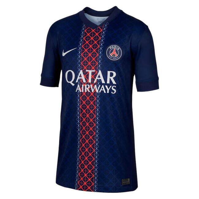 Home Shirt for PSG Paris Saint Germain 2025-2026 (Kids