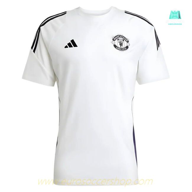 2025-2026 Man Utd Training Tee (White)
