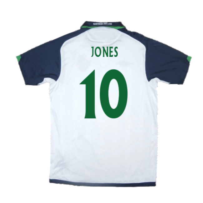 Northern Ireland 2009-10 Away Shirt ((Very Good) XL) (Jones 10)