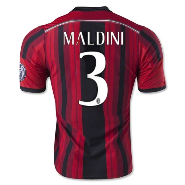 AC Milan 1415 MALDINI 3 Home Shirt - Official Replica 8933