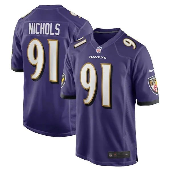 Baltimore Ravens Game NFL Jersey - Purple | Authentic Football Apparel