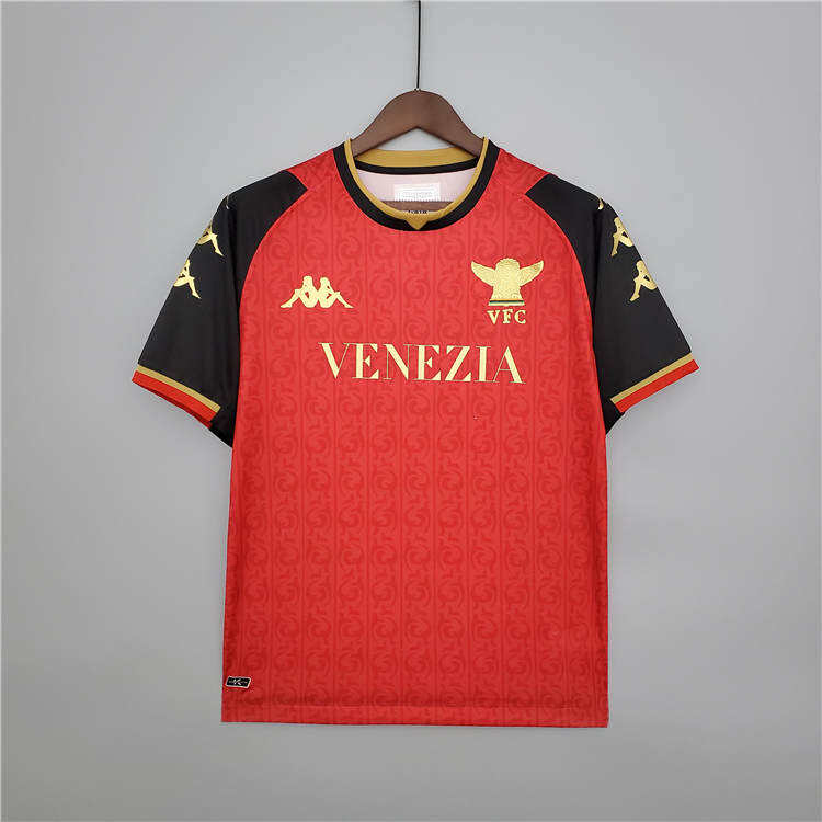 Venezia FC 21-22 Goalkeeper Red Soccer Jersey Football Shirt -