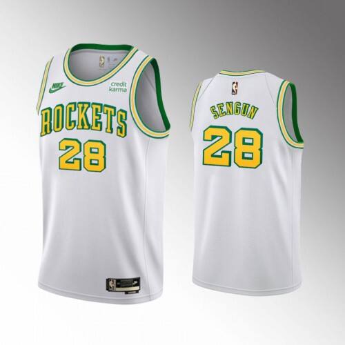 Premium Quality Houston Rockets Alperen #28 NBA Swingman Jersey