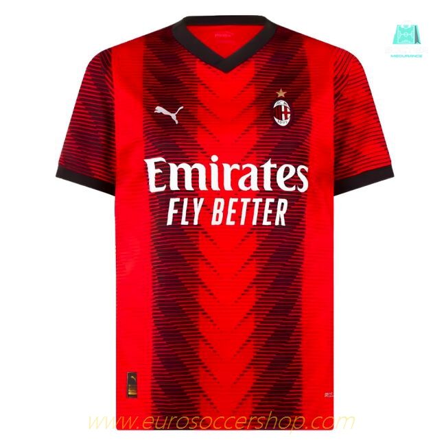 2023-2024 AC Milan Home Shirt