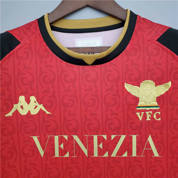 Venezia FC 21-22 Goalkeeper Red Soccer Jersey Football Shirt -
