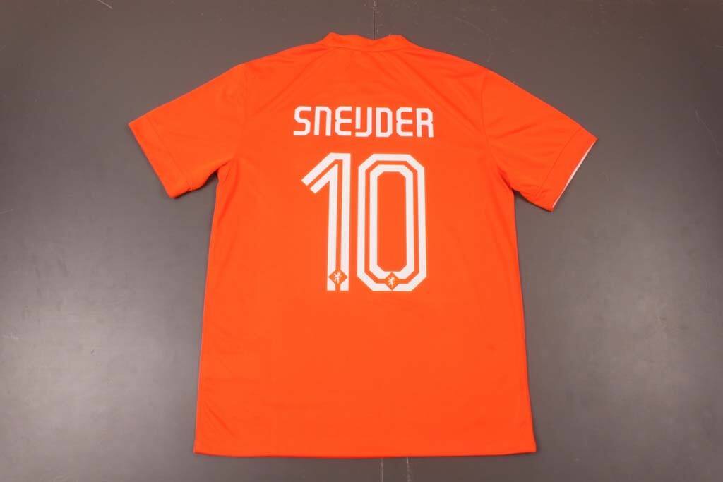 NETHERLANDS 201415 HOME SOCCER SHIRT 10 SNEIJJDER - Official Replica