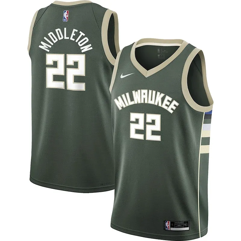 Khris Middleton MIL Official Team Jersey - High-Quality - Fan Favorite
