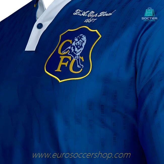 1997-98 Chelsea Fa Cup Final Shirt (Gullit 4)
