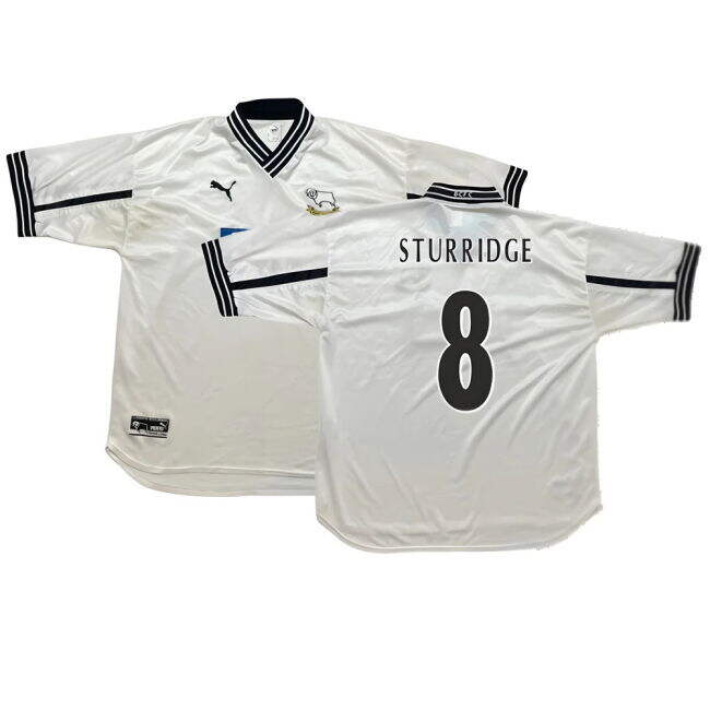 Derby County 1999-00 Home Shirt ((Very Good) XXL) (Sturridge 8)