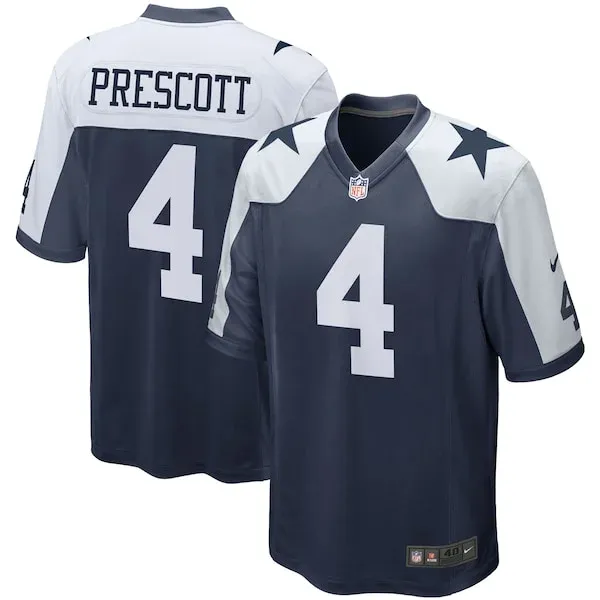 Performance Dallas Cowboys Game Jersey - Premium Navy NFL Fan Jerse...