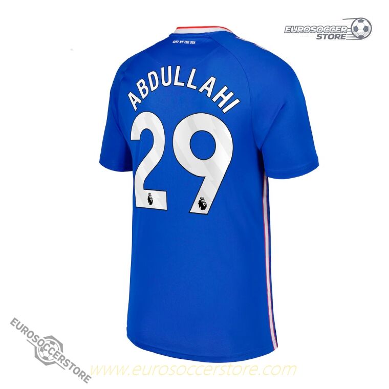 Sunderland's 25-26 Season Away ABDULLAHI #29 Football Jersey