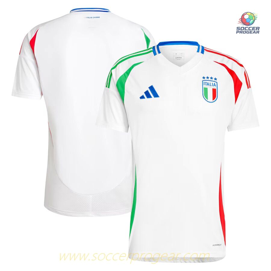 Italy Away Soccer Shirt 2024-2025 Season